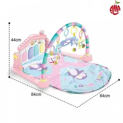 تشک بازی طرح پیانو صورتی He-0616 هانگر Huanger