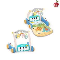 واکر و تشک بازی پیانویی آبی He-0637 هانگر Huanger