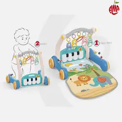 واکر و تشک بازی پیانویی آبی He-0637 هانگر Huanger