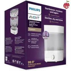 دستگاه استریل کننده با بخار پیشرفته خشک‌کن دار فیلیپس اونت Philips Avent