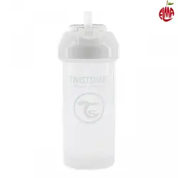 لیوان آبمیوه خوری نی دار 360 میل تویست شیک Twistshake