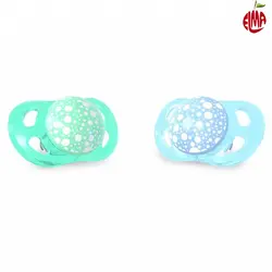 پستانک +6 ماه آبی و سبز تویست شیک Twistshake