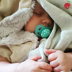 پستانک +6 ماه آبی و سبز تویست شیک Twistshake