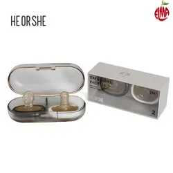 پستانک روز و شب دو عددی قاب دار هی اور شی He Or She