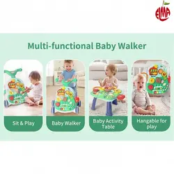 واکر و میز بازی دو کاره He-0814 سبز هانگر HUANGER