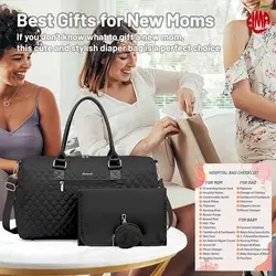 ساک لوازم تمام ابردوزی مشکی لاو ووک Lovevook