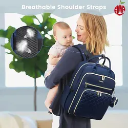 کوله پشتي ابردوزی سرمه ای لاو ووک Lovevook