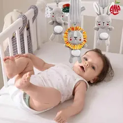 آویز کریر ملودی دار حیوانات طوسی کوچک ب ب اسکای Bbsky