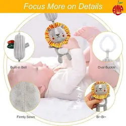 آویز کریر ملودی دار حیوانات طوسی کوچک ب ب اسکای Bbsky