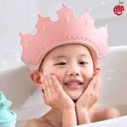 کلاه حمام نوزاد و کودک سیلیکونی طرح تاج