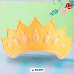کلاه حمام نوزاد و کودک سیلیکونی طرح تاج