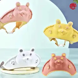 کلاه حمام نوزاد و کودک سیلیکونی طرح خرس