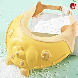 کلاه حمام نوزاد و کودک سیلیکونی طرح خرس