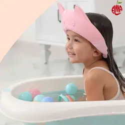 کلاه حمام نوزاد و کودک سیلیکونی طرح گربه