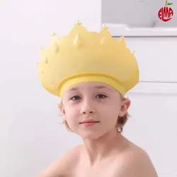 کلاه حمام نوزاد و کودک سیلیکونی طرح تاج