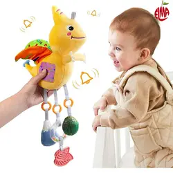 آویز کریر جغجغه ای دایناسور زرد مدل TM270 توماما Tumama