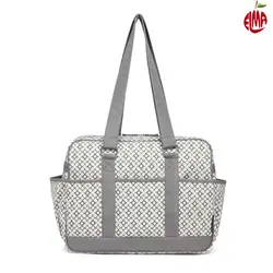 ساک لوازم نوزاد زنبوری نوار طوسی جاوا بی بی Javababy