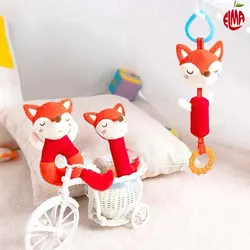 ست آویز کریر و عروسک سوسیسی روباه هپی مانکی Happy Monkey