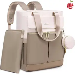 کوله پشتی لوازم کودک کرم صورتی لاو ووک Lovevook