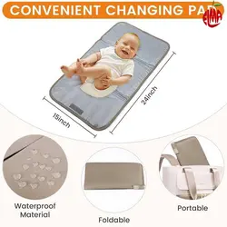 کوله پشتی لوازم کودک کرم صورتی لاو ووک Lovevook