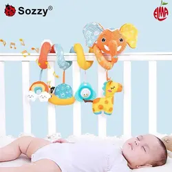 آویز مارپیچ فیل نارنجی سوزی Sozzy