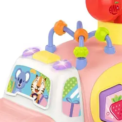 اسباب بازی موزیکال ماشین صورتی He-0548 هانگر Huanger