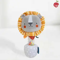 عروسک سوسیسی طوسی 3 طرح فیل ، خرگوش و شیر