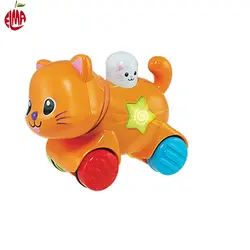 گربه چرخ دار موزیکال 000734 وین فان Winfun