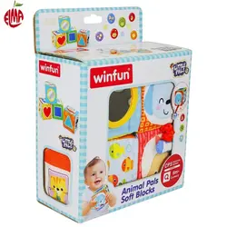 بلوک چهار تکه حیوانات 000178 وین فان Winfun