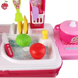 ست اسباب بازی چمدانی آشپزخانه ژیونگ چنگ مدل 921A