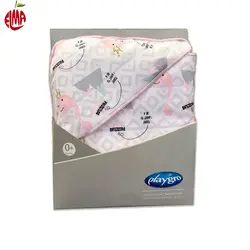 پتو دورپیچ کلاه دار پلیگرو طرح دایناسور