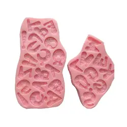 قالب سیلیکونی حروف قلب و ستاره دار