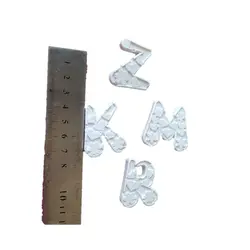 قالب سیلیکونی حروف قلب و ستاره دار