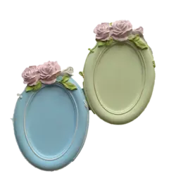 قالب سیلیکونی قاب دو گل در بالا