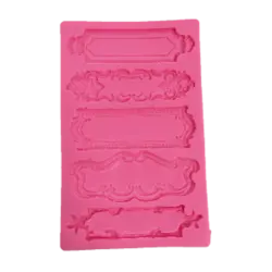 قالب سیلیکونی سردر طرحدار