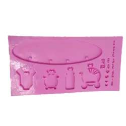 قالب سیلیکونی دیوارکوب نوزاد