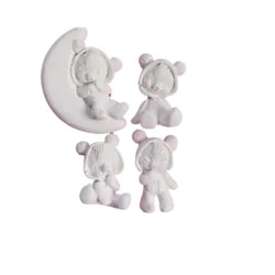 قالب سیلیکونی ست خرسی