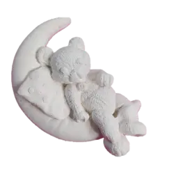 قالب سیلیکونی خرس روی ماه