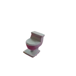 قالب سیلیکونی توالت سه بعدی