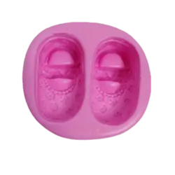 قالب سیلیکونی کفش دخترانه گل گلی