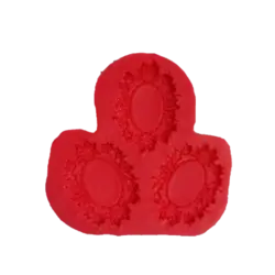 قالب سیلیکونی قاب سه تایی کوچک