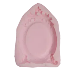 قالب سیلیکونی بیضی طرحدار متوسط