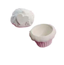 قالب سیلیکونی کاپ کیک طرح قلبی