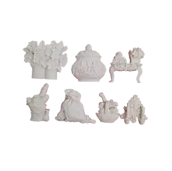 قالب سیلیکونی ست آشپزخانه و گل