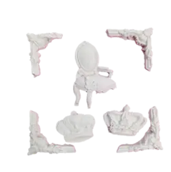 قالب سیلیکونی صندلی و حاشیه