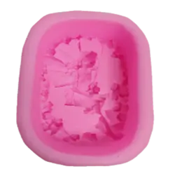 قالب سیلیکونی بیضی با طرح دختر