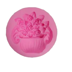 قالب سیلیکونی گلدان متوسط