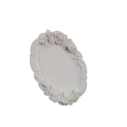 قالب سیلیکونی ظرف بیضی گلدار