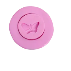 قالب سیلیکونی ظرف گرد پروانه دار