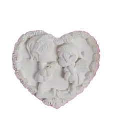 قالب سیلیکونی قلب دختر و پسر